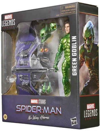 Hasbro Marvel Studios Spider-Man No Way Home Žalias Goblin figure 15cm