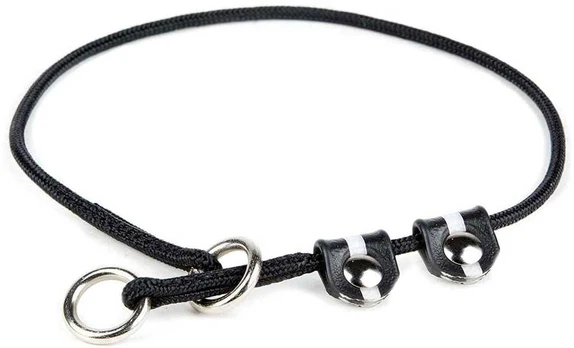 Julius K9 Contact Collar – Half-Choke Training Design with Adjustable Stopper, 75cm Durable Build