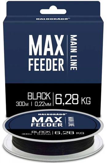 Valas Haldorado Max Feeder Juodas 300m