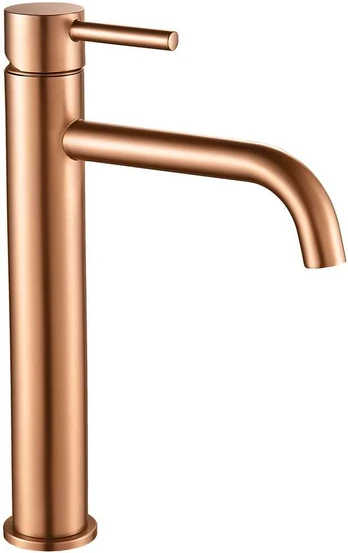 Praustuvo maišytuvas REA Lungo High, Brushed Copper