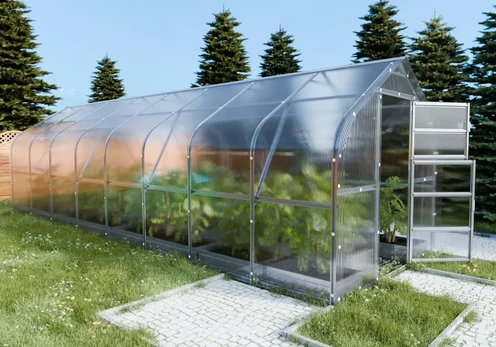 Šiltnamis KLASIKA DROP 30 m2 (6 mm danga)