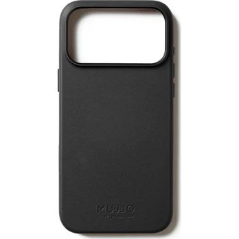 Mujjo Leather Case for iPhone 17 Pro Max - Black