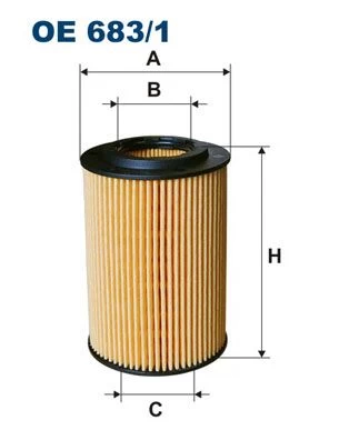 FILTRON alyvos filtras OE683/1