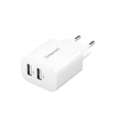 POWER ADAPTER 2XUSB-A/7802412 INTENSO kaina