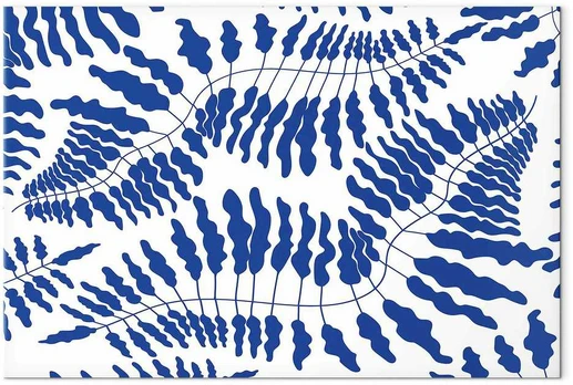 Artgeist Paveikslas - Cobalt fern