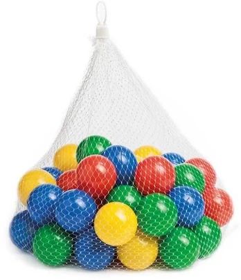 Paradiso Toys Bolde 50 stk i net 6cm