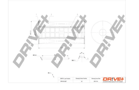 Alyvos filtras Dr!ve+ DP1110.11.0127