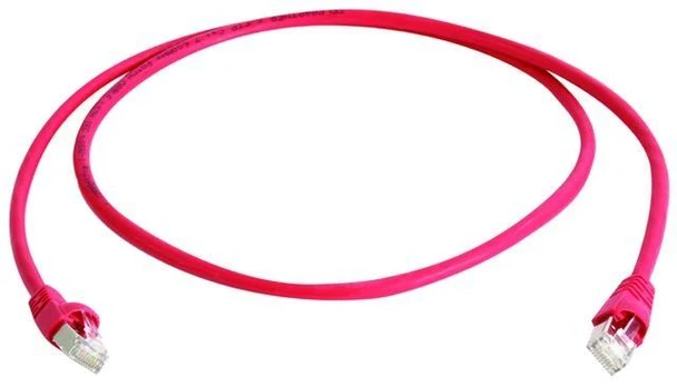 Telegärtner patch cable SFTP CAT 6A raudona 0,5m