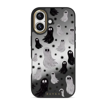 Spooky - iPhone 17 Case, Elite Mirror Dark (MagSafe) / Gold