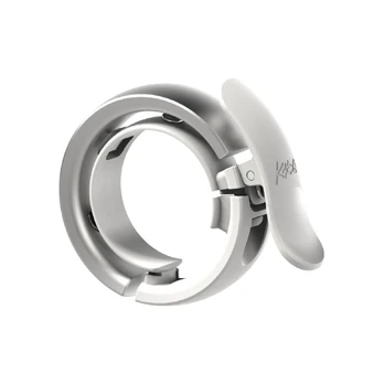 Knog Oi Prima Large skambutis | 23.8-31.8 mm | Silver