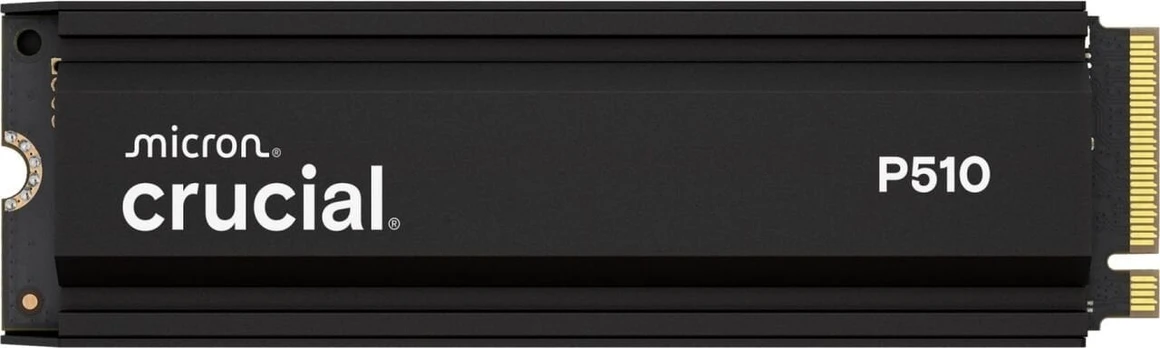 SSD|CRUCIAL|P510|1TB|M.2|PCIe Gen5|NVMe|TLC|Write speed 9500 MBytes/sec|Read speed 11000 MBytes/sec|TBW 600 TB|CT1000P510SSD5