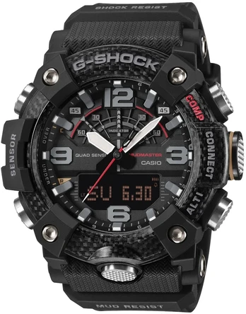Laikrodis CASIO G-SHOCK MASTER OF G modelis MUDMASTER - QUAD SENSOR