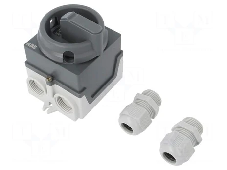 Switch: cam switch | Stabl.pos: 2 | 20A | I-0 | Mounting: in housing