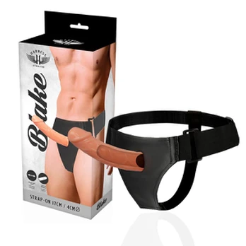 Sekso diržas - dildo HARNESS ATTRACTION BLAKE 15,5 x 4 cm