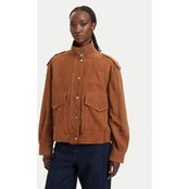 BOSS Odinė striukė C Sabea 50562753 Ruda Relaxed Fit