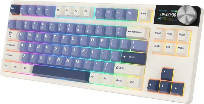 RK S85 Horizon Blue Beige Switch (US)