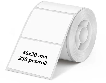 Olympia Etikettenrolle für PM220 transparent