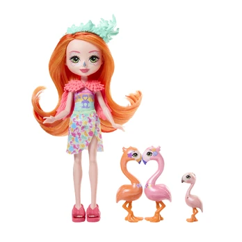 „Enchantimals“ herojų flamingų šeima