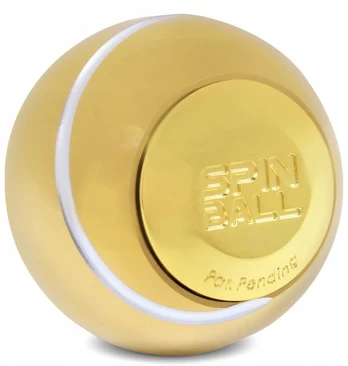 Bopster - Fidget Spinner Ball - Gold & Sidabrinis