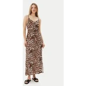 Vero Moda Vasarinė suknelė Easy 10307995 Ruda Regular Fit