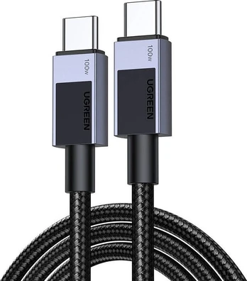 Ugreen ML USB kabelis Ugreen USB-C į USB-C PD įkrovimo laidas L512 (pilkas) 3 m