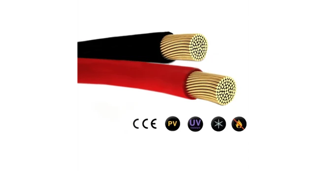 4Mm² Varinis Saulės Plokštės Laidas Mc4 (1M)