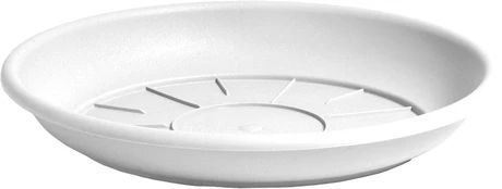 Plastikinė lėkštelė DOMUS 24x3,7cm, balta