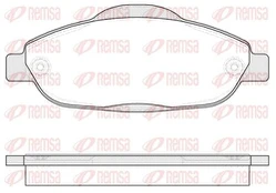 Stabdžių trinkelių rinkinys, diskinis stabdys REMSA 1323.00