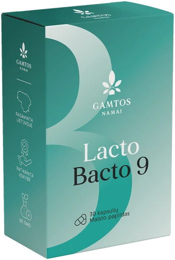 Uab Domus Naturae Lacto Bacto 9 N30