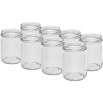 Stiklinis indelis, 8 vnt., 500 ml