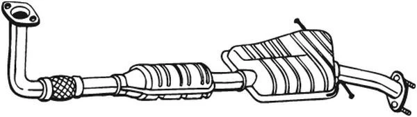 Katalizatoriaus keitiklis BOSAL 090-436