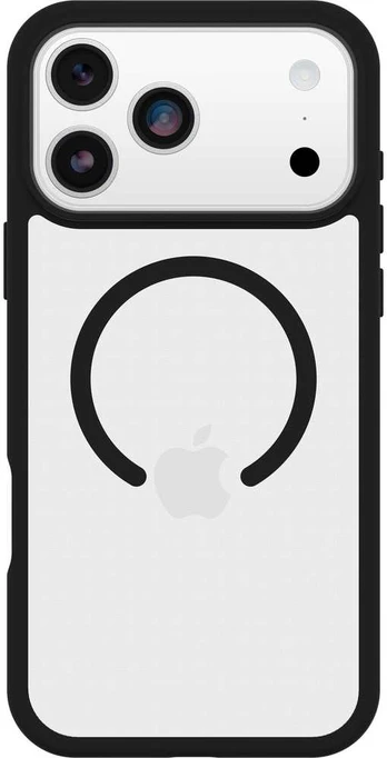 Dėklas OtterBox React MagSafe SHAKEITOFF Juodas Crystal - skaidrus/juodas