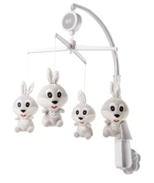 Lovytės karuselė 4Baby Hare R08 kaina