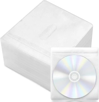 100 vnt. permatomų Cd/dvd dėklų laikymui
