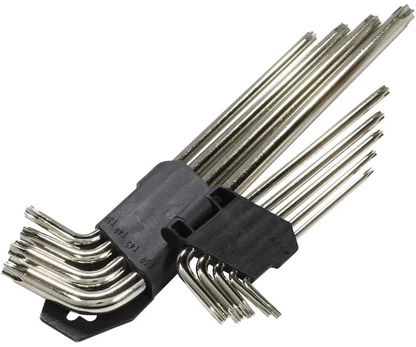 Other TORX raktų rinkinys, 9 dalys