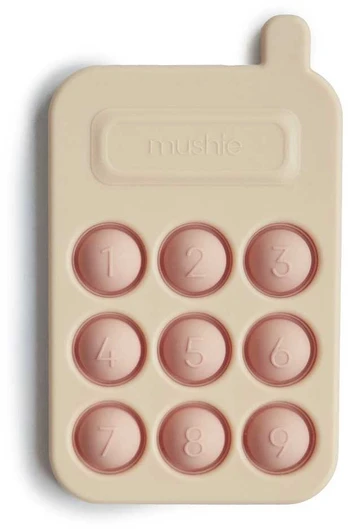 Mushie pop it žaislas Telefonas Blush