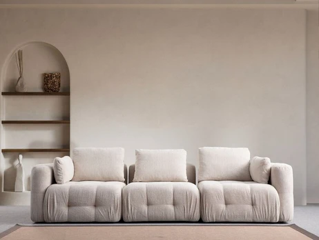 Sofa Asir Amaris, smėlio spalvos