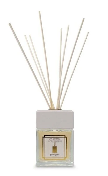 Namų kvapas su lazdelėmis Erbolinea Uva E Mirtilli, 100 ml