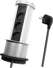 Buitinis ilgintuvas Logilink Flush-Mount Socket, 1.5 mm², 1.8 m, 3 lizdų kaina