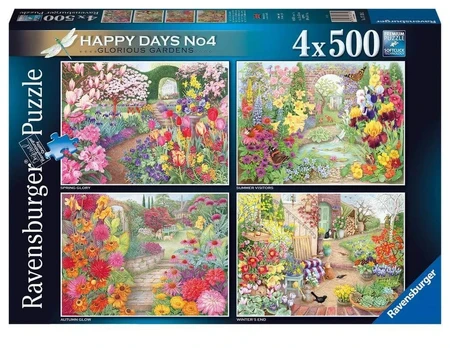 Dėlionė Ravensburger Puzzle Nádherné zahrady
