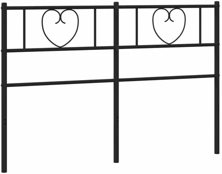 Metalinis galvūgalis, juodos spalvos, 150cm