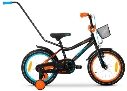 Dviratis Tabou Rocket CS Alu 18 black-orange