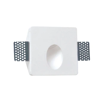 1W LED užglaistomas sieninis šviestuvas CERAMIC, baltas, 3000K