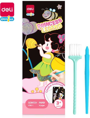 Kūrybinis raižymas DELI Princess 14 lapų