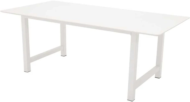 Venture Design Valgomasis stalas, Kiekis, 220x100 cm, Balta