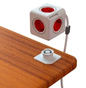 Ilgiklis PowerCube 3m, USB Balt/Pilk kaina