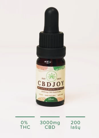 30% CBD aliejus