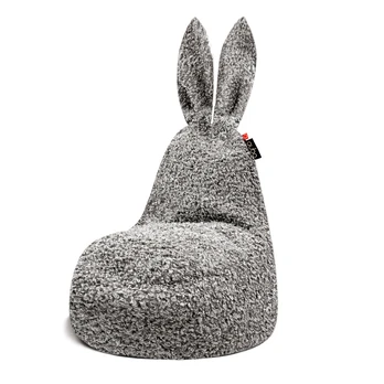 Qubo™ Daddy Rabbit Linden FLUFFY FIT sėdmaišis