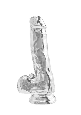 Skaidrus dildo Toy joy, 34 cm