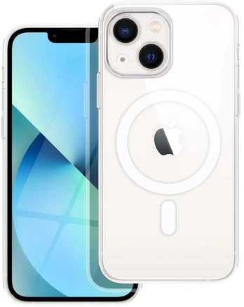 Dėklas Oem Clear Mag Cover case compatible with MagSafe for IPHONE 12 PRO
